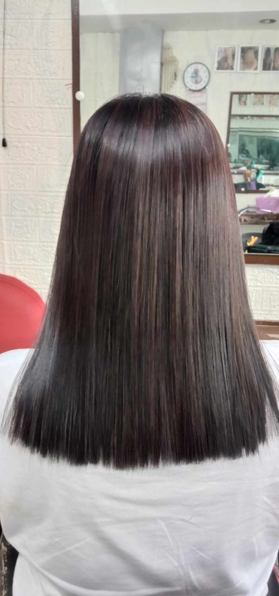 Rebonding with Cellophane Treatment